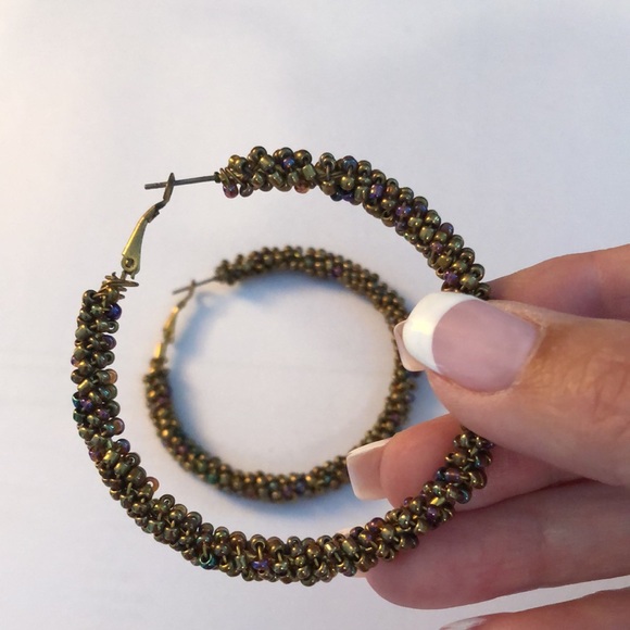 Fashion Jewellery 3 pairs of hoop earrings. FREE with purchase of 2items DM Me - Picture 3 of 8